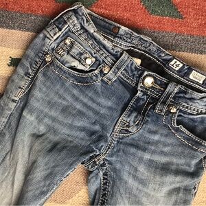 Miss Me cut off jean shorts sz 14